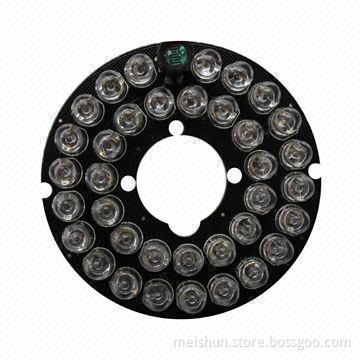 36-piece IR LED board for CCTV camera